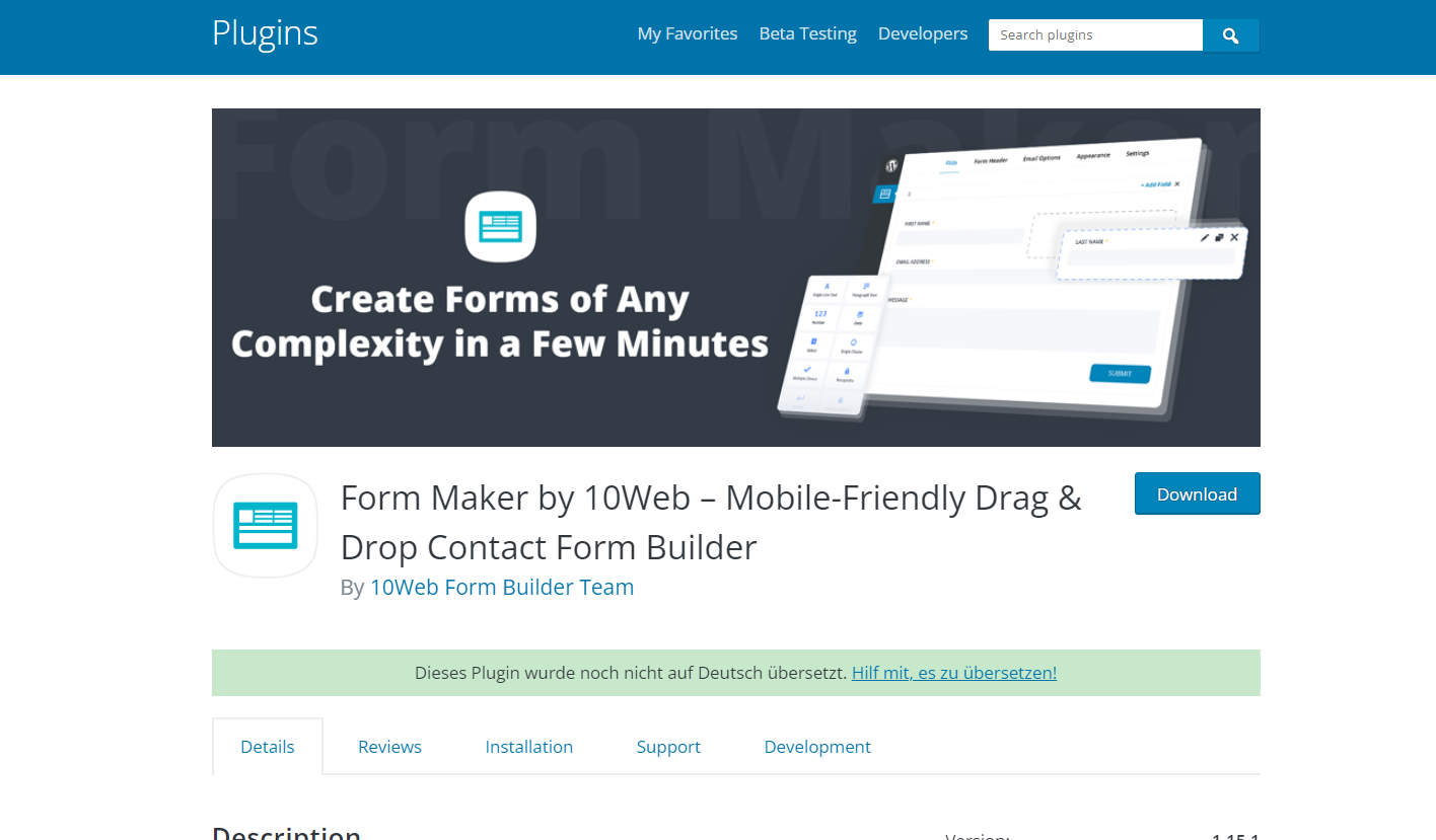 Form Maker by WD