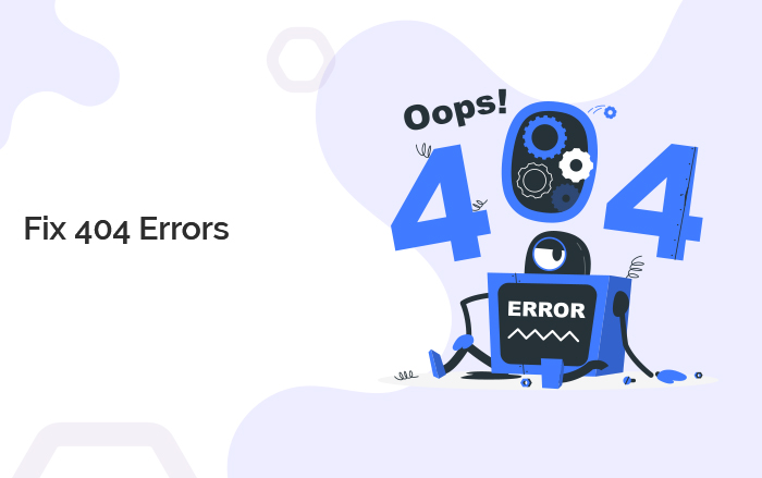 Fix 404 Errors