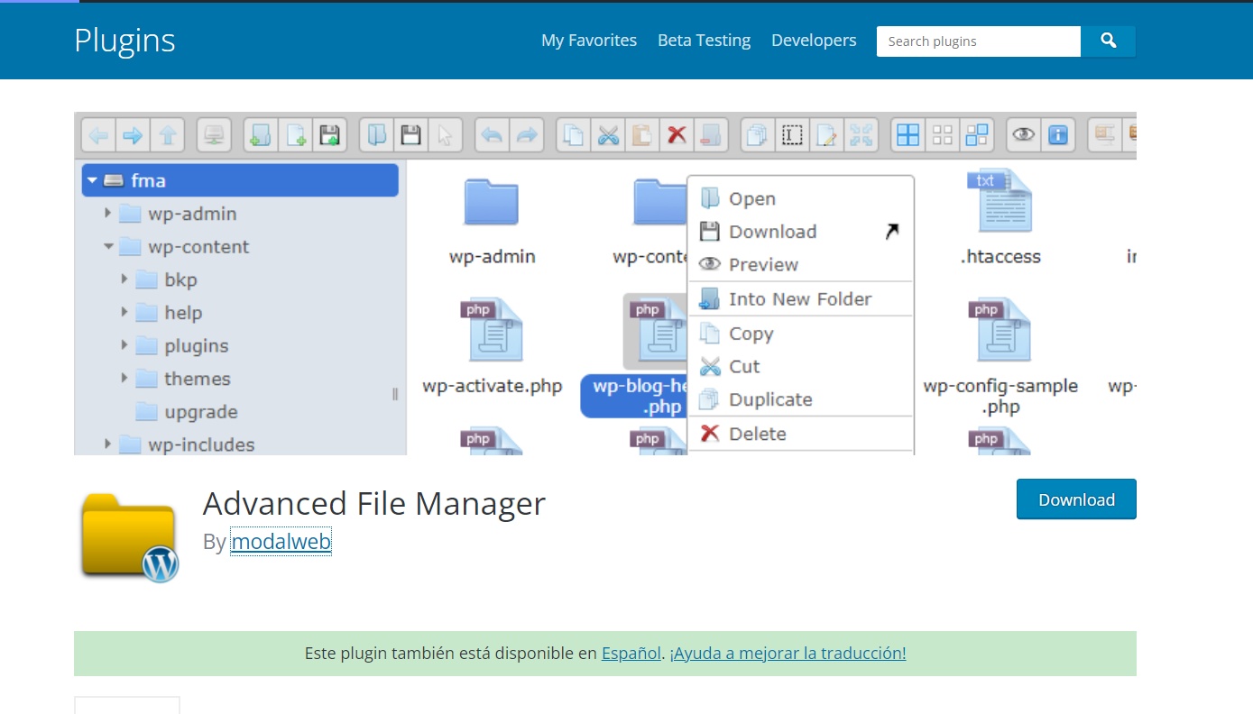 Advanced File Manager