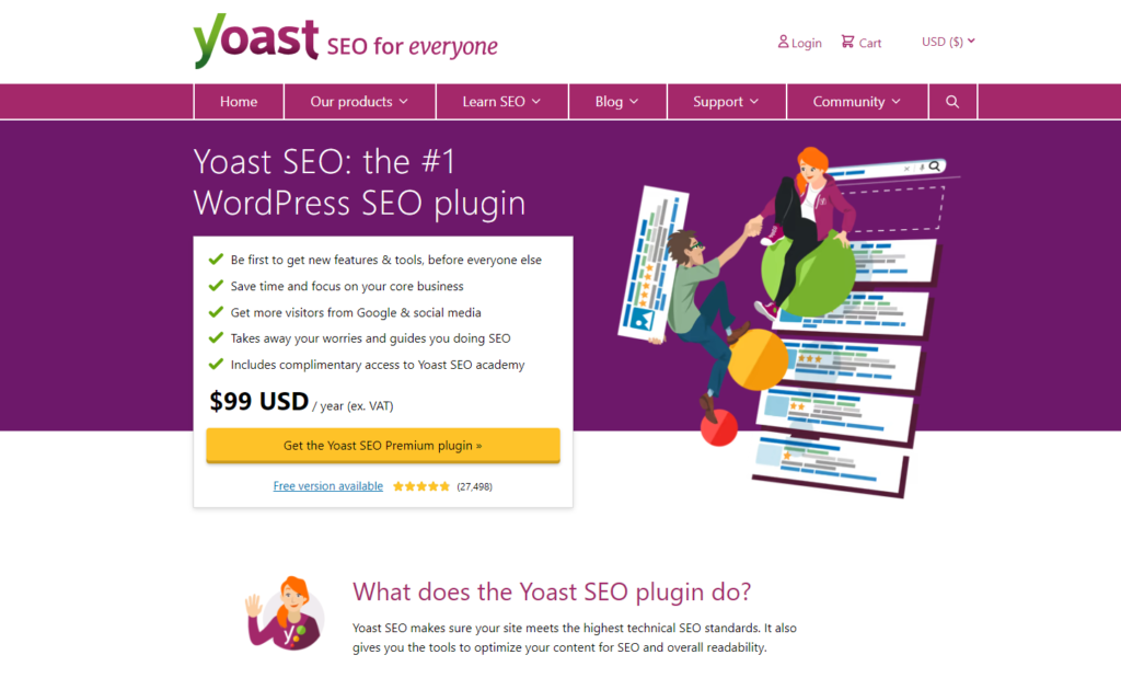 Compare Rank Math vs Yoast vs All in One SEO