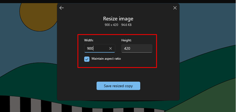 resize oversize jpeg image file